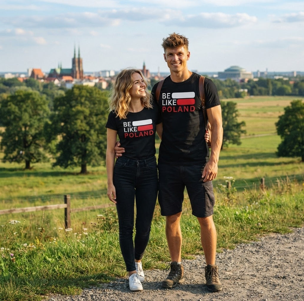 Koszulka "Be like Poland" Unisex